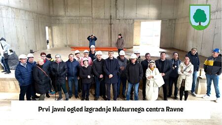 Ogled izgradnje KC Ravne